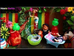 🕉️🙅💣Barbie doll all day routine in indian village/Radha ki kahani/Barbie doll bedtime video