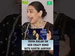 Vidya Balan On Kartik Aaryan! #vidyabalan #kartikaaryan #bhoolbhulaiyaa3 #shorts