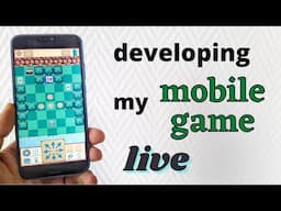 developing my mobile game live!