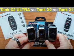 Rugged Kospet Rectangular Smartwatch Showdown TANK X2 ULTRA Takes the Crown