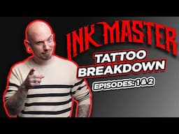 INK MASTER TATTOOS: EP1&2 S16 | Tattoo Critiques | Pony Lawson