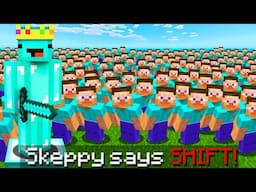 100 Player Simon Says in Minecraft!