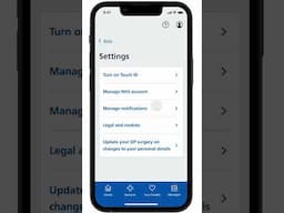 How to see NHS App messages and notifications | NHS #nhs #nhsapp