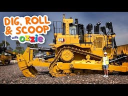 Explore Australia's Biggest Digger Playground | Westrac Cat | Fun & Educational Video for Kids