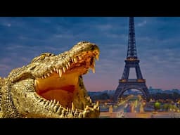 The Giant Crocodile Discovered in the Sewers of Paris