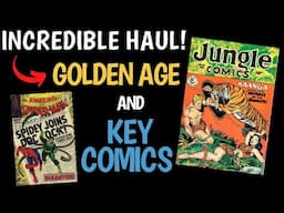 INCREDIBLE HAUL OF GOLDEN AGE & KEY COMICS!