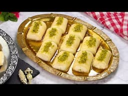 Halawet el Jibn Recipe by Tiffin Box | Arabic Cheese Dessert Rolls | Sweet Arabic Cheese Rolls