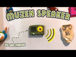 UNBOXING MUZEN STICKER SPEAKER 🥰 🔊 🎶