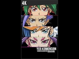 Yugioh Duel Links - 4 YU-Boys x ALL Dimension Dragon Summoning Animation [4K]