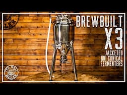 BREWBUILT X3 JACKETED UNI CONICAL FERMENTER | THE MALT MILLER HOME BREWING CHANNEL