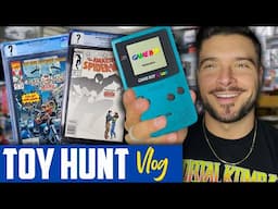 Toy Hunt Vlog • Buying A Gameboy Color & Sending Comic Books To Get Graded