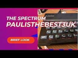 The Spectrum from RetroGames unboxing and trying out non included games