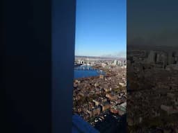 Boston Prudential Tower View of Smoke Lynnwood's Fire. #boston #city #views