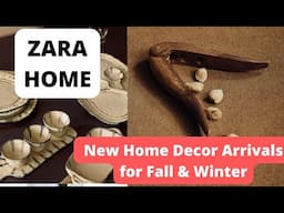 New Home Decor Arrivals at Zara Home  Natural Materials, Earthy colour pallets