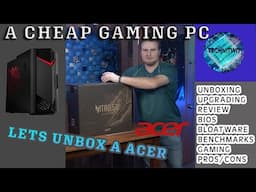 (Pre-Built) Lets Unbox Acer Nitro 50, Review, Upgrading, Bois & More Intel I5 13th Gen NVIDIA RTX