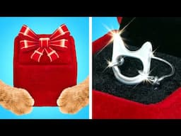 ¡Mi gato es un genio! ¡Ideas DIY que necesitas ver! Joyería barata por 123 GO!