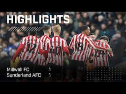 Point In The Capital | Millwall FC 1 - 1 Sunderland AFC | EFL Championship Highlights