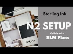 Setting up 2025 N2 Common Planner | Collab with DLM Plans | Sterling Ink