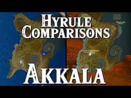 How Akkala Has Changed | HYRULE COMPARISONS Botw VS TotK