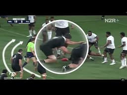 Rugby Analysis: Sneaky All Blacks Try by Ardie Savea! | New Zealand v Fiji