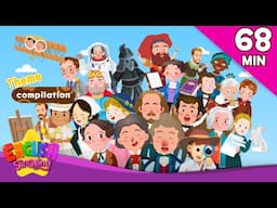 Biography Compilation / 1hour English Stories l Kids Biography Compilation by English Singsing