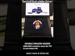 💥GPD Duo Meets Double Dragon Gaiden – Power Packed Retro Gaming!