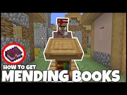 How To Get MENDING BOOKS In MINECRAFT 1.21