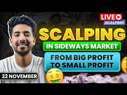 Live Intraday Trading || Banknifty option Scalping|| 22 November || Option Buying