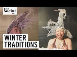 A Canadian Hair-Freezing Contest! | The Social