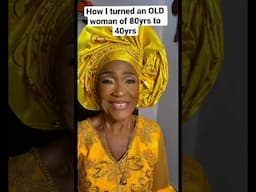 🥰🥰makeup transformation on an old woman