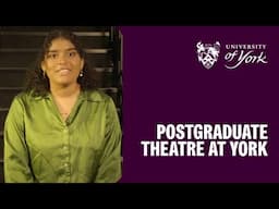 Postgraduate Theatre at York