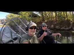 Airboat ride - Fun in Matewan West Virginia