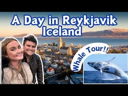 Spend The Day in Reykjavik ICELAND With Us | WHALE Watching Tour | AMAZING Food !! | Debarking Prima