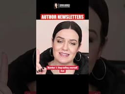 How to make an author newsletter #writingtips #jennamoreci #cyborgqueen #cyborgarmy #authortube