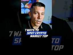 7 ways to spot the crypto market top