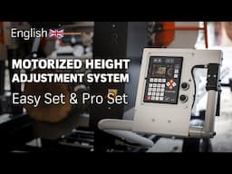 Easy Set & Pro Set - MOTORIZED and AUTOMATIC height adjustment | LOGOSOL