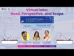 Virtual labs: Need, Perspective, and Scope