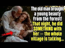 An old man brought a young beauty from the forest! That night, he did a deed the whole village talks