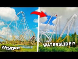 What if Thorpe Park's Roller Coasters were... WATER SLIDES??