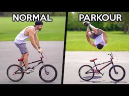 Parkour VS Normal People In Real Life - SPORTS EDITION