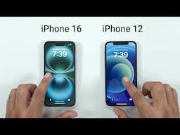 iPhone 16 vs iPhone 12 - SPEED TEST