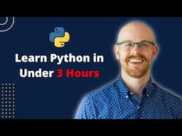 Learn Python in Under 3 Hours | Variables, For Loops, Web Scraping + Full Project