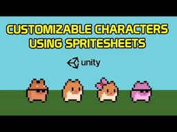 Character Customization Using Spritesheets - Unity Tutorial