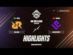 RRQ Akira vs Legion Esports HIGHLIGHTS M6 World Championship Wild Card Stage | RRQ vs LGE ESPORTSTV