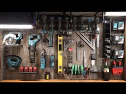 Tool Wall with Custom Tool Holders