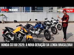 Honda CG160 2025: A Nova Geração da Lenda Brasileira!