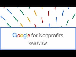 What is Google for Nonprofits?