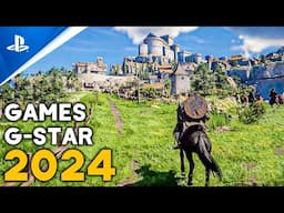 TOP 10 BEST NEW Upcoming Games Announced at G-STAR 2024