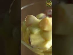 Easy Fruit Custard - no custard powder / no cream / no colour #healthy #trending #viralvideo