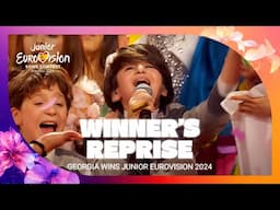 Winner’s Reprise! Andria Putkaradze - To My Mom | Georgia 🇬🇪 🌟 | Junior Eurovision 2024 | #JESC2024